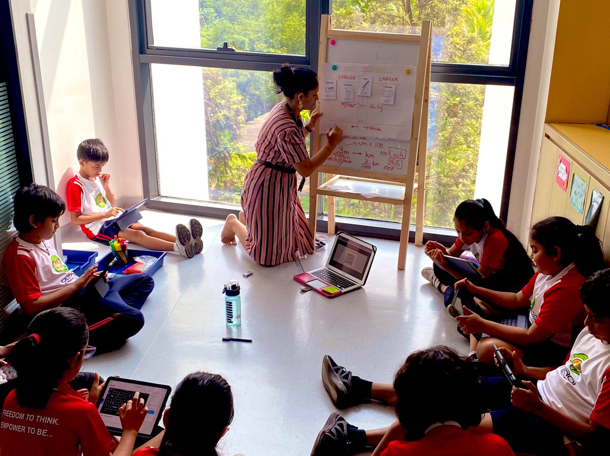 DimpleR49965975's tweet photo. Me being risk taker to plan #minilesson on unit conversion and ss applied their understanding using the @getwordwall and measurement tools #inquirymindset #math #Goals #happy @oismumbai @vincentRventura @lisakatehughes @archana2804 @veenadsilva https://t.co/mCHnARUWHQ