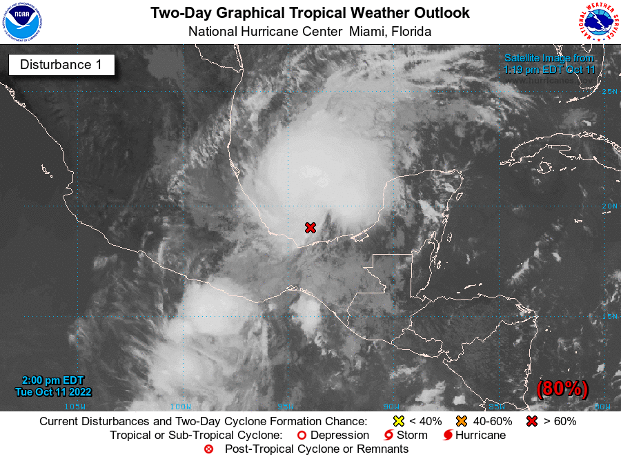 La increíble #Julia : sus restos generan el Invest #93L en el Golfo de #México y la #TormentaTropical  #Karl está más cerca  con 80-80 % de prob. de formación
#FMA #Mexico

tiempo.com/ram/julia-sus-… a través de <a href="/MeteoredES/">Meteored | tiempo.com</a>
