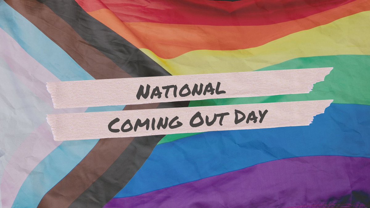 Today we celebrate #NationalComingOutDay. 🏳️‍🌈 The journey of coming out for 2SLGBTQIA+ people is one of courage & strength. Everyone has the right to be who they are & live as they are, in safety & freedom. 2SLGBTQIA+ people will always have me in their corner. #LGBTQRights