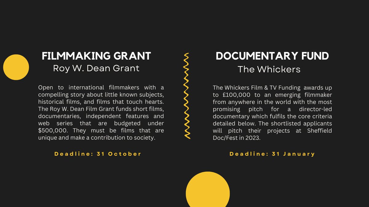 ScottishDocInst's tweet photo. A new series!⚡Check out our monthly round up of hand-picked opportunities for documentary filmmakers in the UK and beyond. 

We're always on the lookout for new industry opportunities from other inspiring organisations. Get in touch if you have one you'd like us to share 💌 https://t.co/sC9ucOWvxB