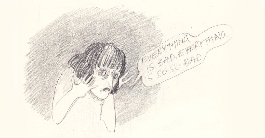 iris_e_hable's tweet photo. And then you get your period and everything recontextualises itself. 
It's so annoying to not be able to trust your own feelings. Haha! 

#drawing #sketch #illustration #period #premenstrual #woman #pms #menstruation #hormones https://t.co/TDqi2rzIPx