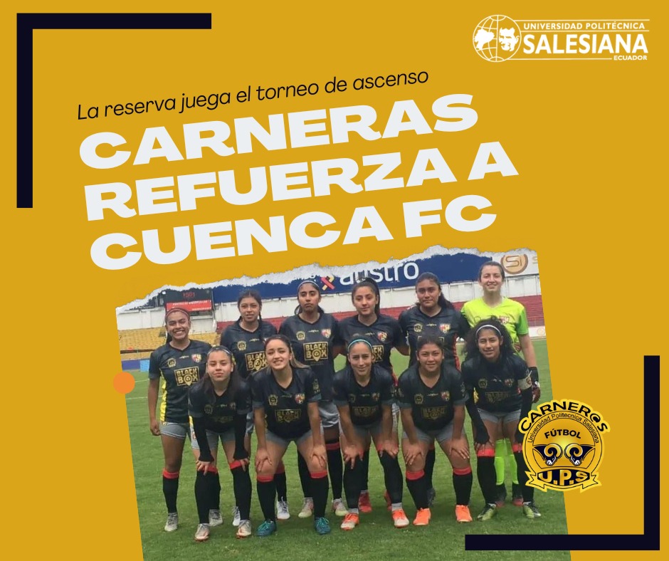 upscarnerasA's tweet photo. Cómo parte del  convenio entre Cuenca FC y UPS CARNERAS, nuestro equipo de reserva participa en el torneo zonal organizado por la Asociación de Fútbol del Azuay 

👉El año anterior se consiguió el ascenso a Serie https://t.co/lKKlsdCOjj