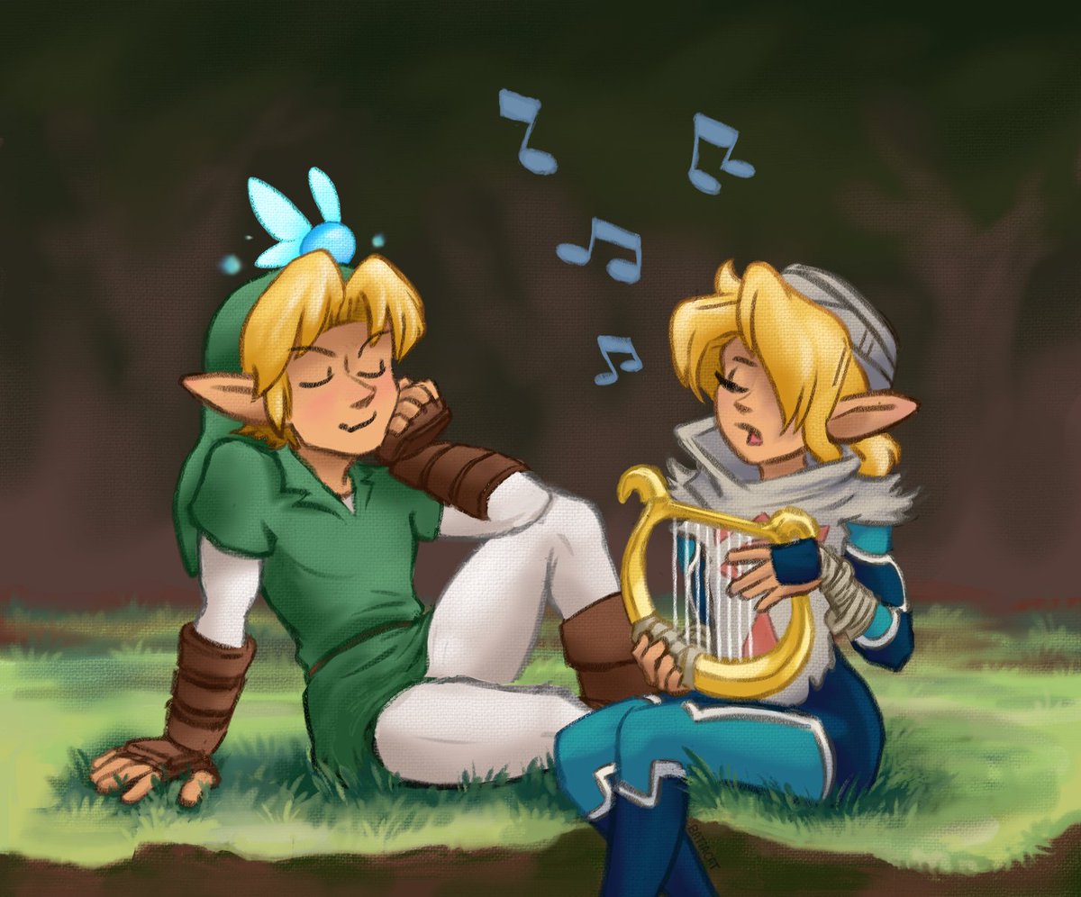 BatiaCat's tweet image. "Royalty's not what it seems..folks can be cruel and be mean🎶"
#linktober #linktober2022 #nostalgia #zelink #ocarinaoftime