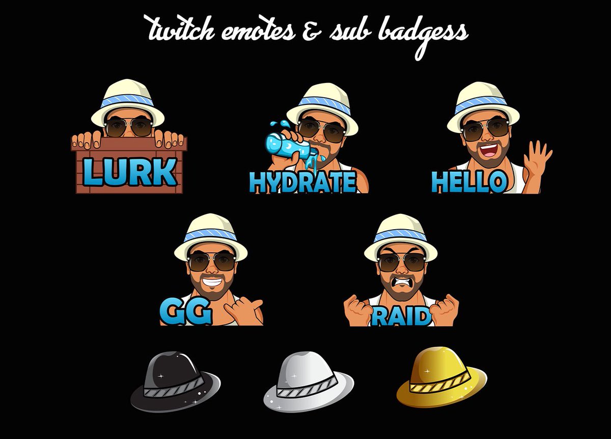 Grafax1's tweet photo. Avatar emotes and sub badges 

#emotes #badges #twitchstreamer #twitchaffiliate #TwitchEmoteArtist #twitchsubbadges #twitchtv #twitchstopgambling #stream #SupportSmallStreamers #gaming https://t.co/OZNtqYVEEH