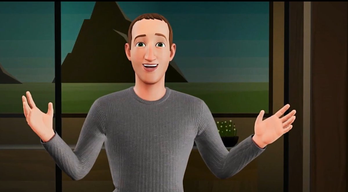 kevinroose's tweet photo. Here's Mark Zuckerberg's new VR avatar, which we reported was fast-tracked after his last one went viral and got mocked. https://t.co/1Yo8eocXtD https://t.co/RkfL2JH81u
