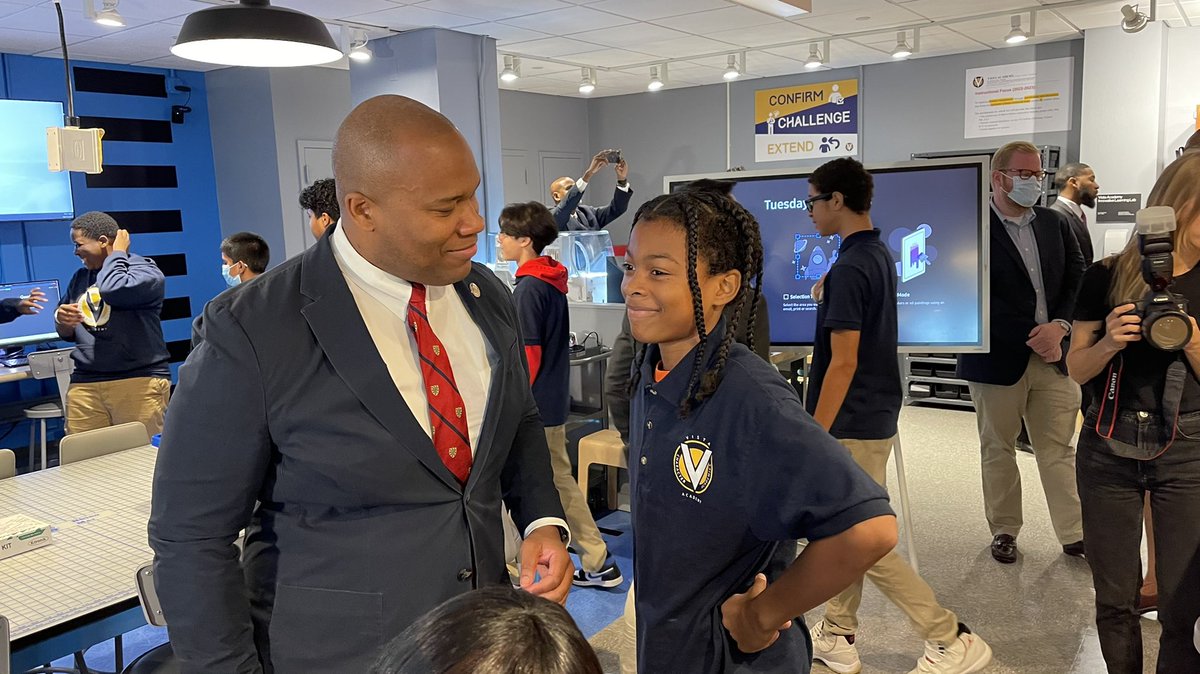 Community District 19 (@nycdistrict19) on Twitter photo Great things are happening in D19… as Supt. <a href="/TamraCollinsD19/">Tamra Collins</a> shared, “We are truly reimagining our children’s experiences!”
<a href="/DOEChancellor/">Chancellor Melissa Aviles-Ramos</a> Banks reminded students they must take “full advantage” for things to be great as <a href="/Vistaacademybk/">Vista Academy</a> opened their @verizon Innovation Lab. Great things are happening in D19… as Supt. <a href="/TamraCollinsD19/">Tamra Collins</a> shared, “We are truly reimagining our children’s experiences!”
<a href="/DOEChancellor/">Chancellor Melissa Aviles-Ramos</a> Banks reminded students they must take “full advantage” for things to be great as <a href="/Vistaacademybk/">Vista Academy</a> opened their @verizon Innovation Lab.