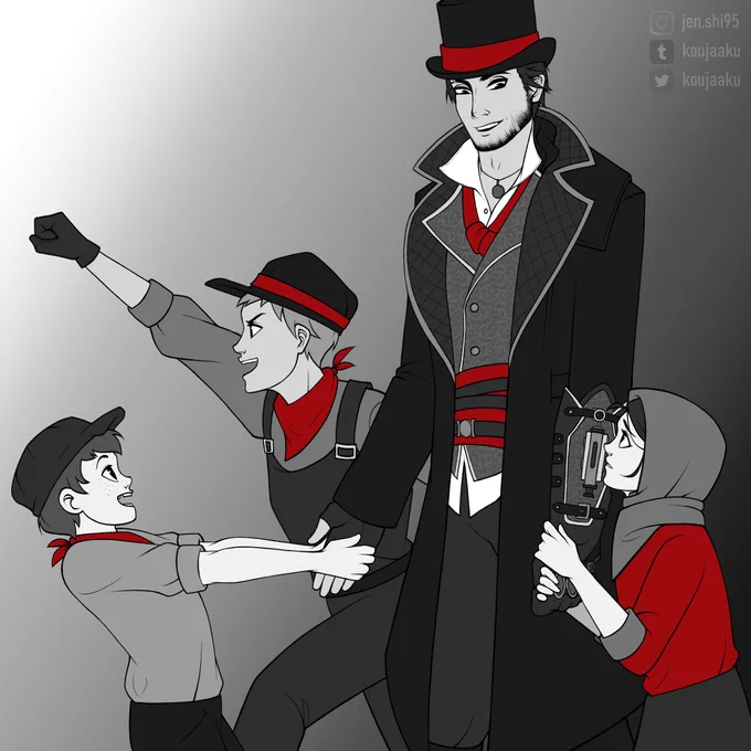 [#Codextober Day 6: Free]  Freeing the children from London's child labor factories! #assassinscreed #jacobfrye 