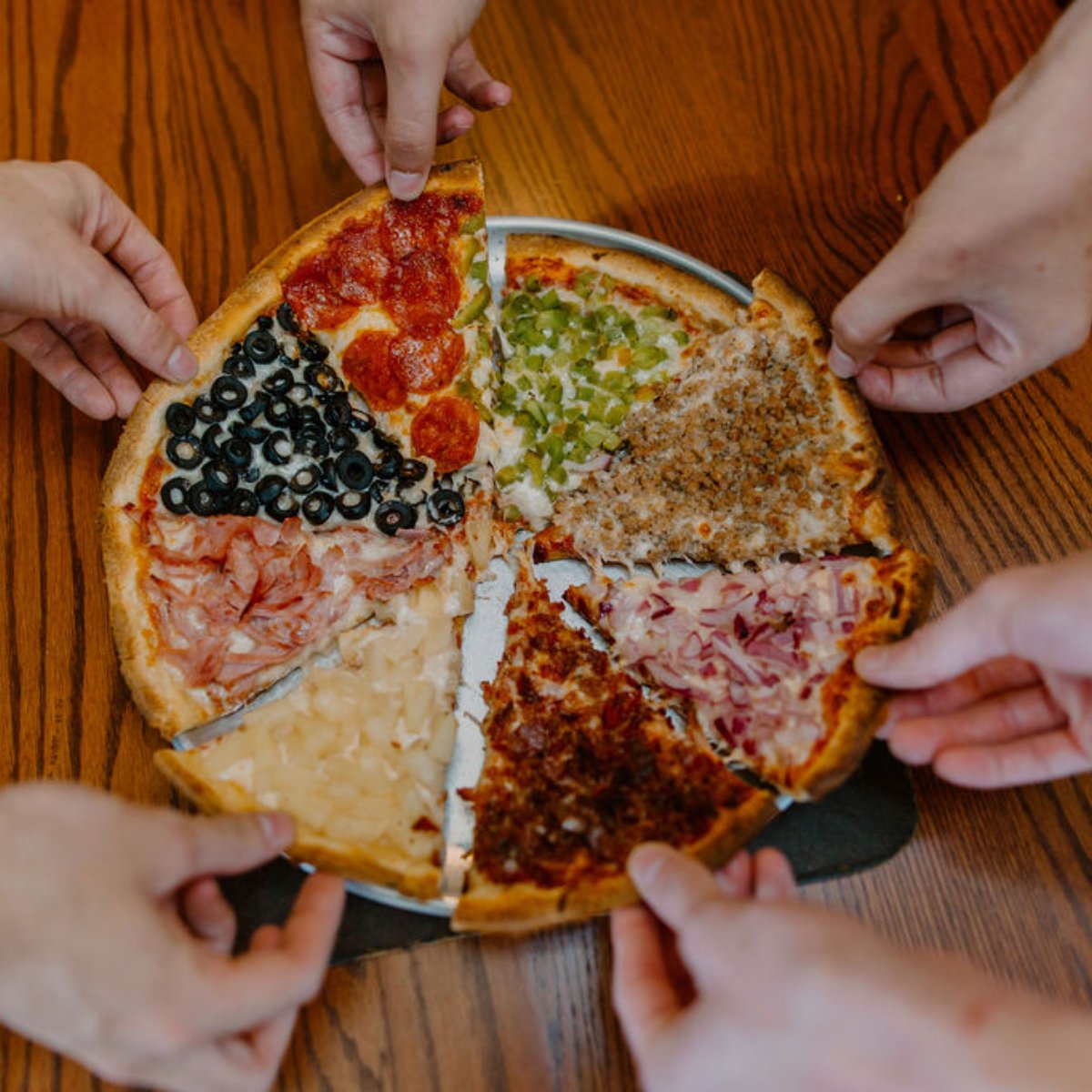 It’s National Pizza Month. With so many delicious options, what will you put on top of your next pizza to celebrate?