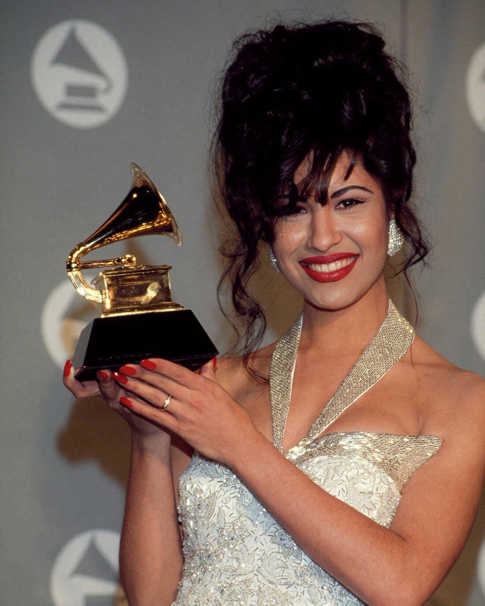 Selena Quintanilla was born in Texas on Apr 16, 1971. At an early age, Selena began singing in the family band, Selena y Los Dinos. She had 7 albums that hit #1 for Latin songs, and won a Grammy in 1993. Her success in the male-dominated genre of Tejano music showed her talent. https://t.co/FfmlytYsQK