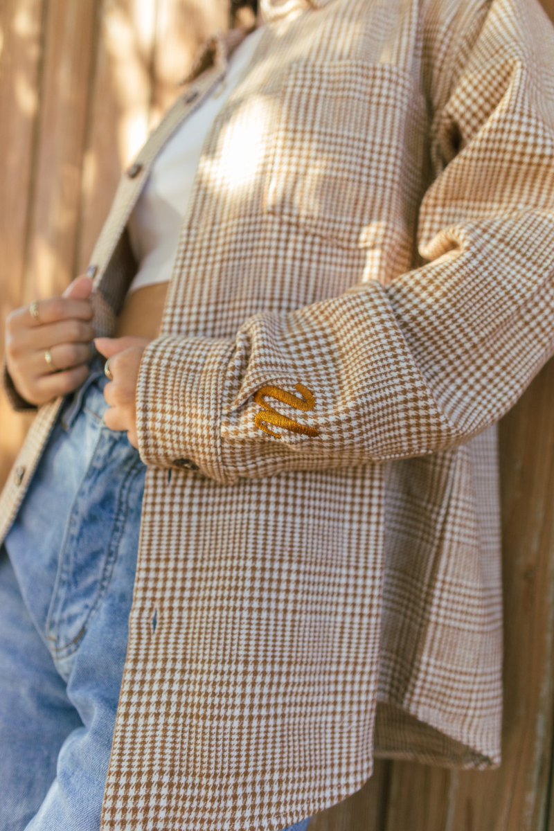 thebloomingu's tweet photo. Releasing this Friday, October 14th at Noon EST is our Blooming ‘U’ Overshirt ‘Brown Sugar’.

https://t.co/J5joWoEuTr https://t.co/kTTtuEGiou