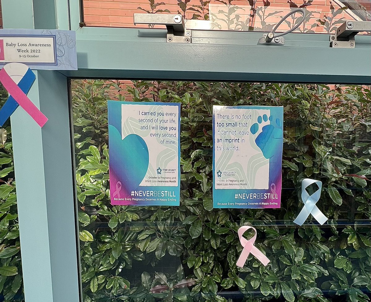 Karen O'Neill (@karenmaryoneill) on Twitter photo Thank you to <a href="/StockportNHS/">Stockport NHS FT</a> for the touching displays along the hospital glass corridor in you out of Baby Loss Awareness Week. Very touching, caring + sensitive + helps raise awareness of baby loss #BLAW #BabyLossAwarenessWeek #babylossawarenessweek2022 #Stepinghill #Stockport Thank you to <a href="/StockportNHS/">Stockport NHS FT</a> for the touching displays along the hospital glass corridor in you out of Baby Loss Awareness Week. Very touching, caring + sensitive + helps raise awareness of baby loss #BLAW #BabyLossAwarenessWeek #babylossawarenessweek2022 #Stepinghill #Stockport