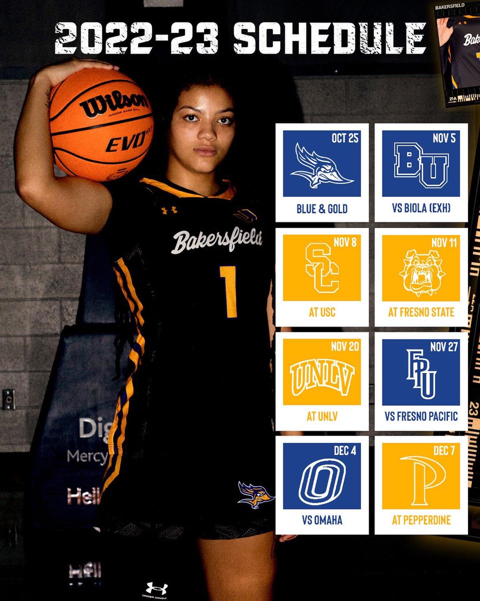 csub_wbb's tweet photo. Check out of our 22-23’ schedule 💛💙🏀 https://t.co/0Mivanmdjp