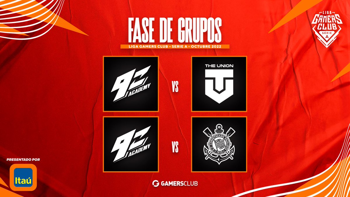 GamersClubCSes's tweet photo. SERIE 🅰️ by @itau | Fase de Grupos

Hoy doble jornada para la violeta 

⏰15:00 - @9zTeam Academy vs @theuniongg 
⏰18:00 - @9zTeam Academy vs @corinthians_ff 

📺https://t.co/01km9JFAFE 
📺https://t.co/BzFLYq279Y https://t.co/MWcjMMZyv6