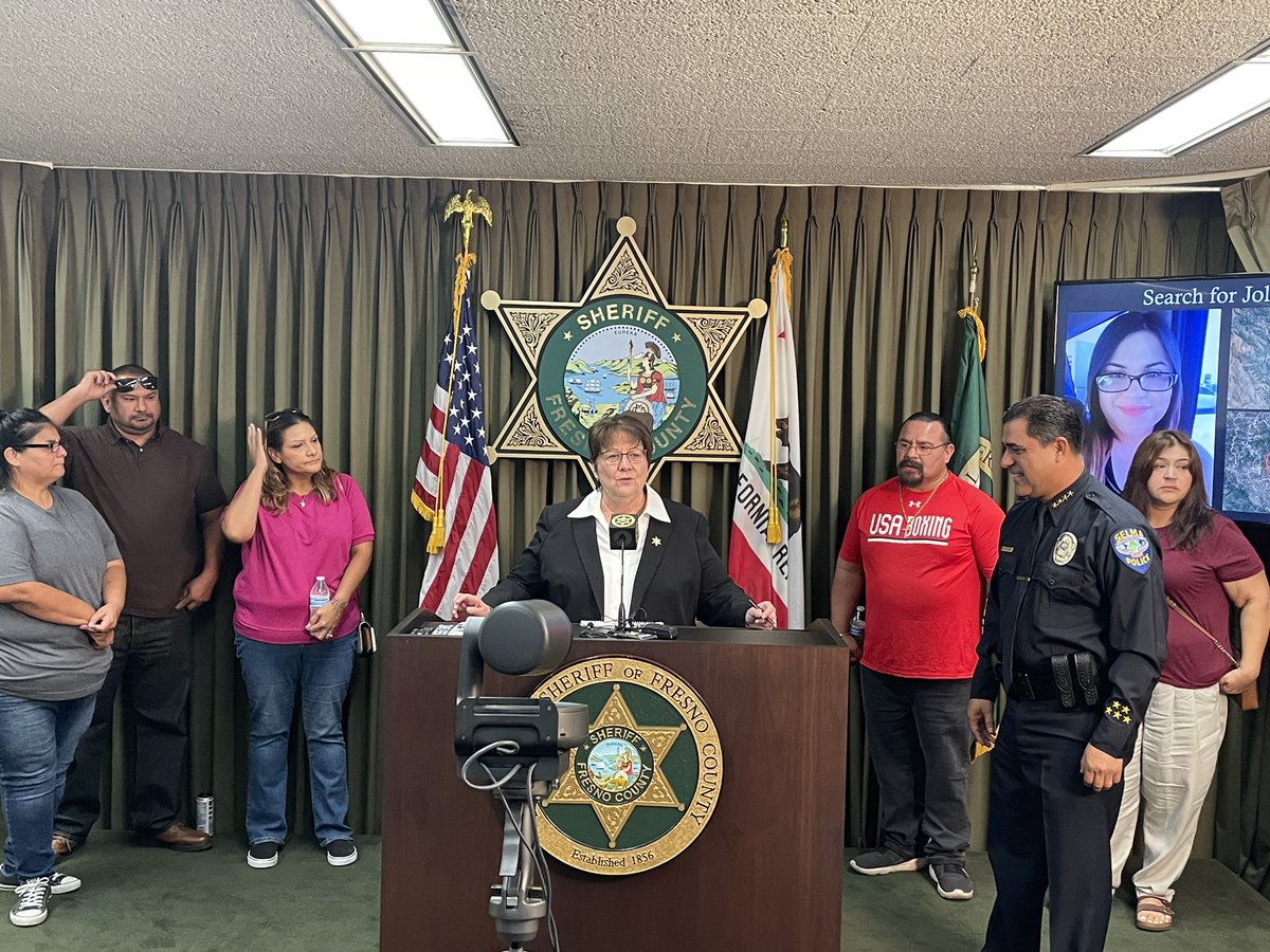 BREAKING: The body of JOLISSA FUENTES, who’s been missing from Selma for 2 months has been found.
LIVE UPDATE FROM OFFICIALS: abc30.com/jolissa-fuente…