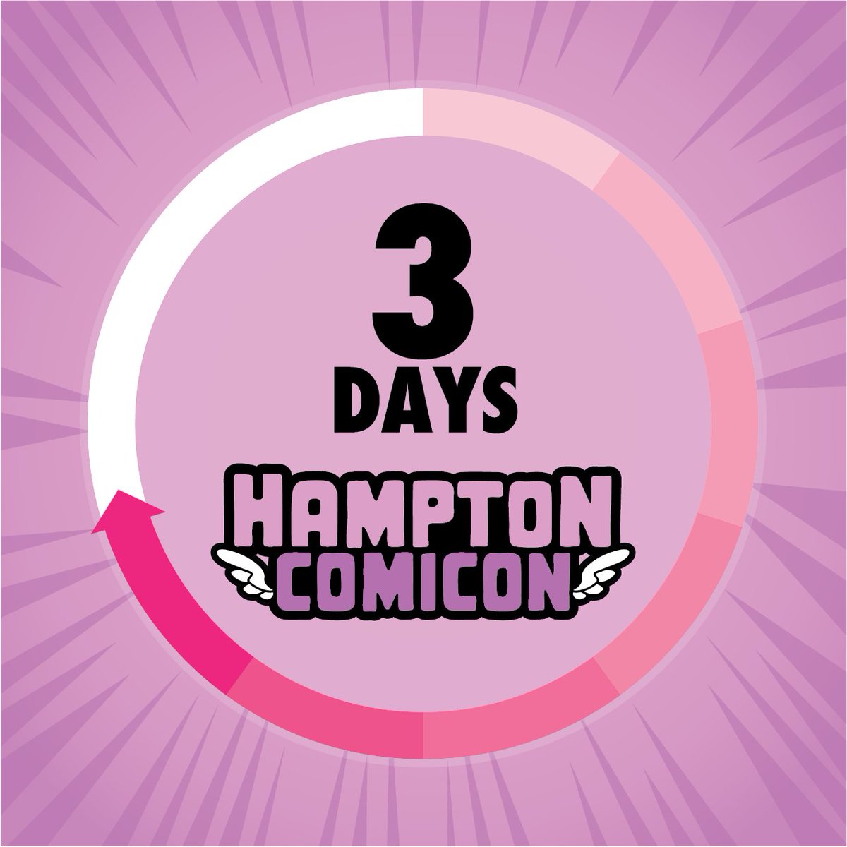 Hampton Comicon tweet media
