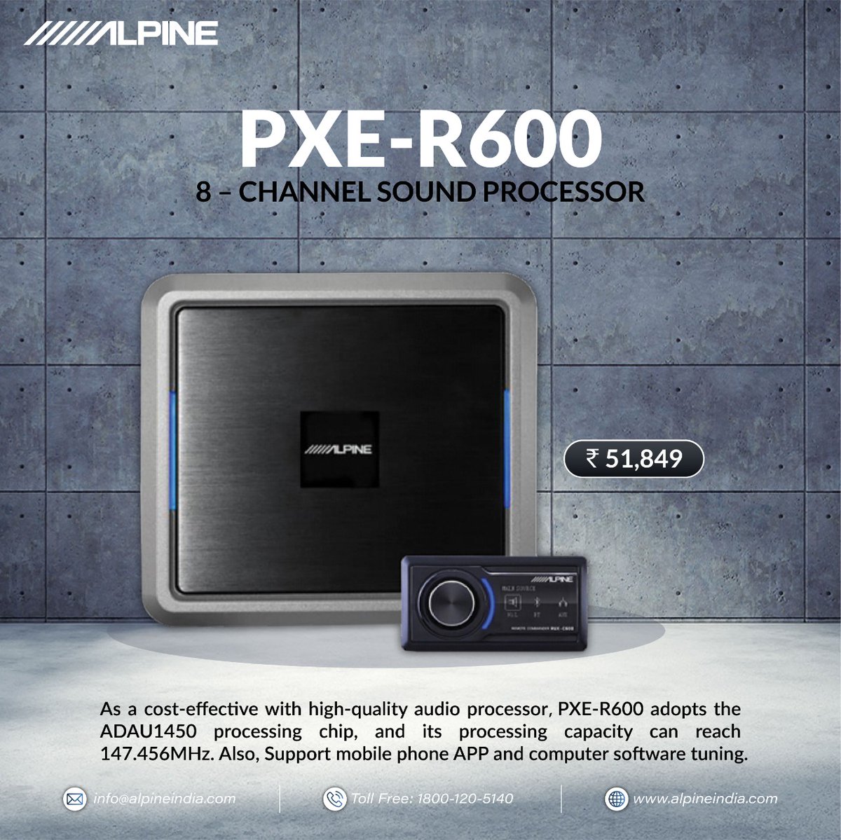 Alpine India tweet media