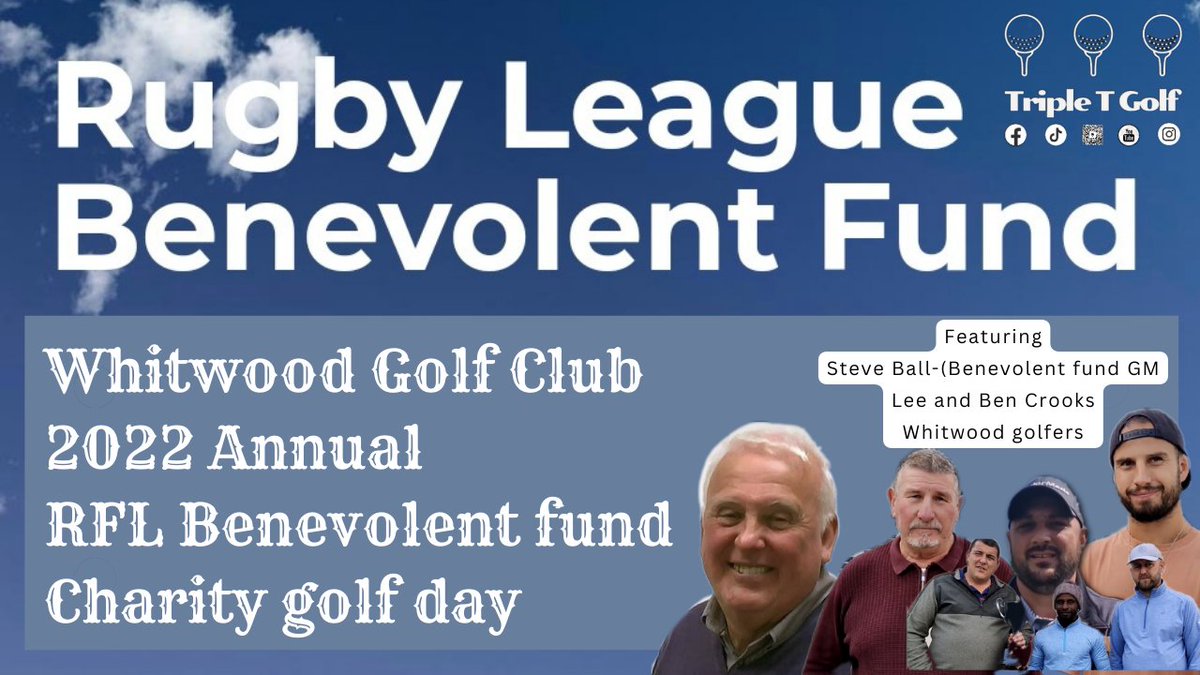 youtu.be/KGAV_sMsFek Please share this, you might nit like golf but it's a small part if what this video is about. Let's get some money raised for an amazing cause @StueyLeach @RFLCommunity @RLCares @loverugbyleague @tanyaarnold @LeeCrooks8 @JSeneLefao_15 @crooksie13 @CTRLFC
