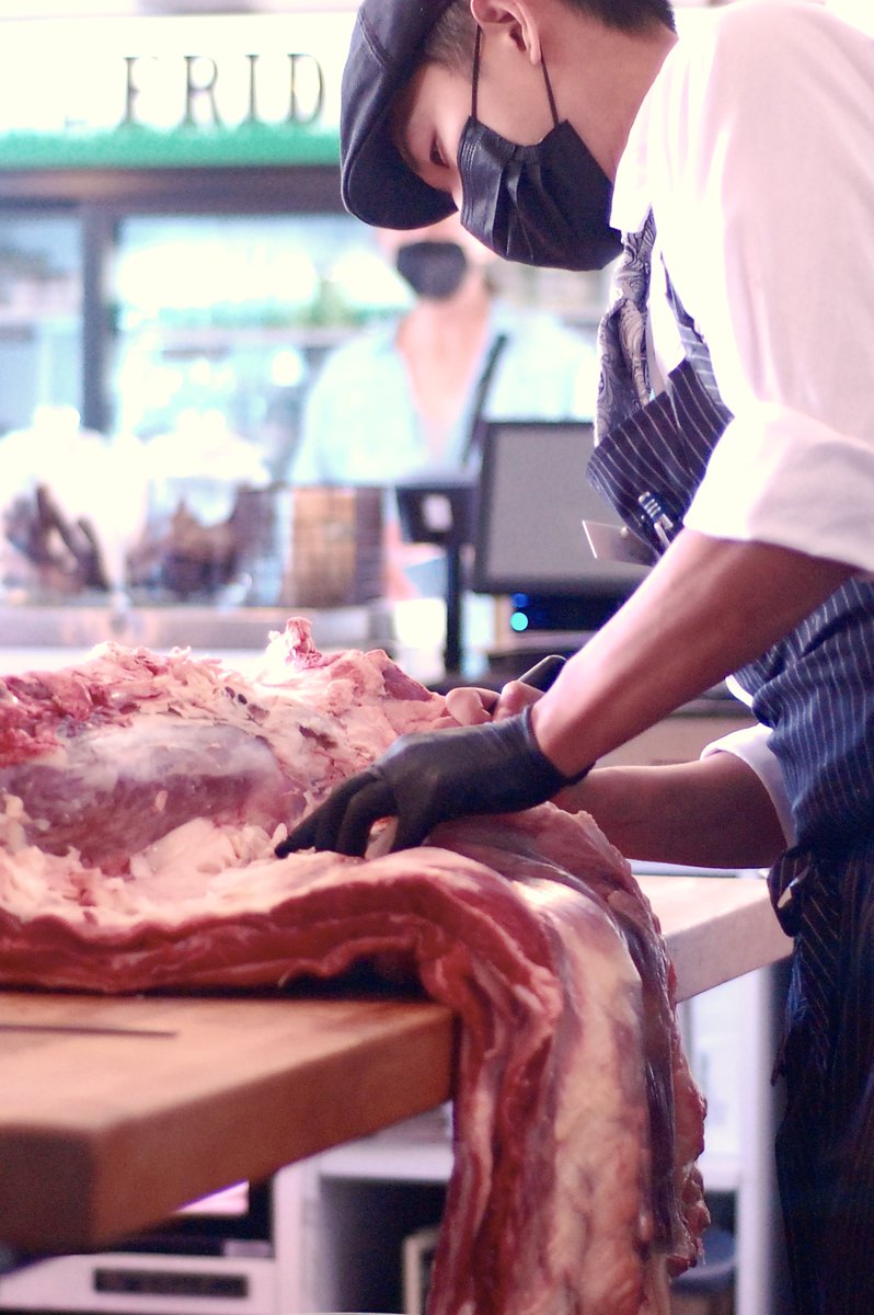 We just got  beef  from <a href="/StempleCreek/">Stemple Creek Ranch</a>!  These animals are raised with regenerative, organic agricultural practices that enhance and rehabilitate the  ecosystem by focusing on soil health and increasing carbon in the land.  The cattle are 100% grass fed and finished.  #butcher