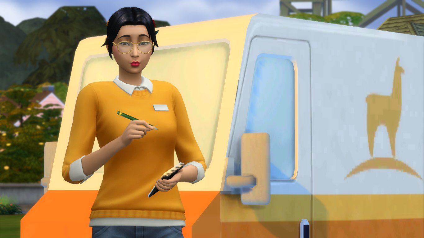 Luddle's on BUSY mode. 🍳 on X: I am very glad that Emily from The Sims  Mobile is back in The Sims 4 as tutorial guidance even I never forget how  annoying