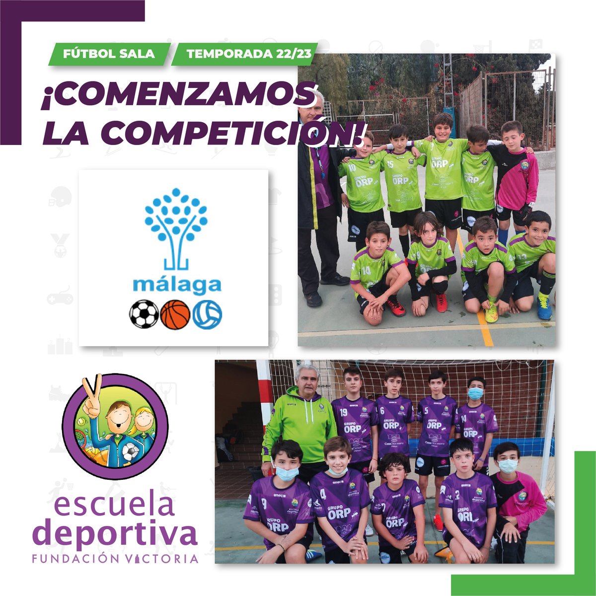 Escuela Deportiva Fundación Victoria (@ed_fundacionsmv) on Twitter photo 💚| Esta temporada seguiremos participando con nuestros equipos de los #ColegiosDiocesanos en la #LigaFERE (<a href="/ecMalagaDeporte/">ecMalagaDeporte</a> )
¡Tenemos muchísima ilusión en este inicio de temporada!
¡¡VAMOS!!✌🏼
#SomosEscuelaDeportiva 💚| Esta temporada seguiremos participando con nuestros equipos de los #ColegiosDiocesanos en la #LigaFERE (<a href="/ecMalagaDeporte/">ecMalagaDeporte</a> )
¡Tenemos muchísima ilusión en este inicio de temporada!
¡¡VAMOS!!✌🏼
#SomosEscuelaDeportiva
