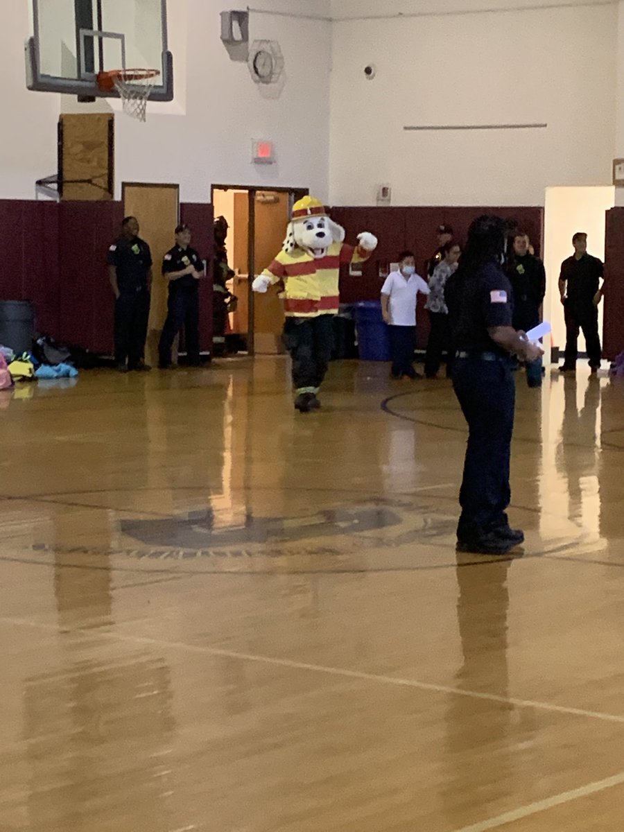 JCurran_PAES's tweet photo. Fire safety week assembly today! The kids had a blast with the @ORANGE_FD_NJ and @Sparky_Fire_Dog ! #parkavestrong #goodtogreat @PAES231 @Principal_MH @UrbanEducator81 @Gerald_Fitzhugh https://t.co/cJLi2P8d7O
