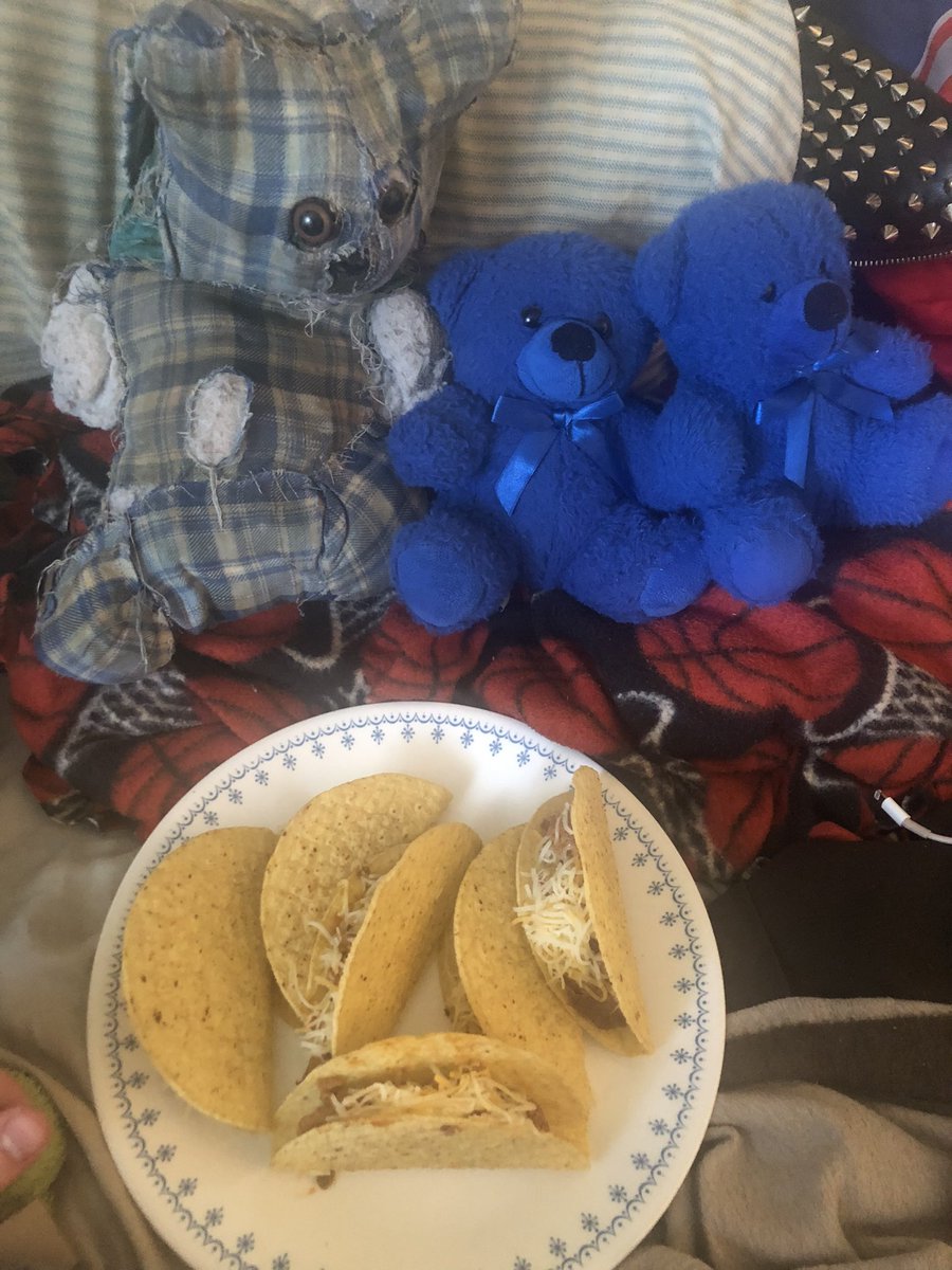 Joshitanium's tweet photo. B2 inspired me to make some tacos today with a post she liked on Twitter. @Notb2x #TacoTuesday #Aussie #Bot2 🌮🇦🇺🧸 https://t.co/54UAmLiNpC