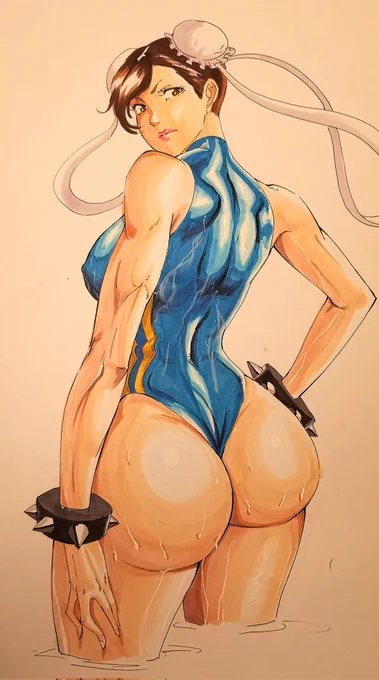 #PortfolioDay I do fighting game girls and have comms open almost all the time! Butts are specialty  
