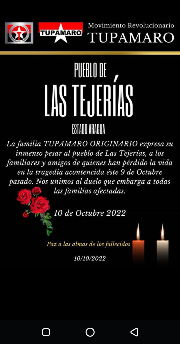 <a href="/VIrreverente/">Voz Irreverente</a> <a href="/lui_regresa/">Luiraima</a> <a href="/kal1mancastillo/">Frontosa Burundi 😎*⃣</a> El Movimiento Nacional Ecologista tiene años advirtiendo estas situaciones a nivel nacional y el Poder Constituido juega a los oidos sordos, nunca le han parado, para luego salir en los medios a lamentarse y a pedir dinero a los organismos multilaterales, mientras la Flia. sufre