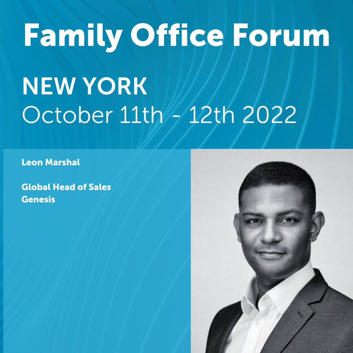Genesis (@genesistrading) on Twitter photo We’re looking forward to <a href="/LeonWMarshall/">Leon Marshall</a>’s panel at <a href="/PrestelPartner/">Prestel & Partner</a> Family Office Forum tomorrow, talking with <a href="/elindinga/">Ξliézer Ndinga</a> from @21company_ and <a href="/syrupsid/">Sid Powell 🥞</a> from <a href="/maplefinance/">Maple</a> about adding #crypto assets into an already diversified portfolio. We’re looking forward to <a href="/LeonWMarshall/">Leon Marshall</a>’s panel at <a href="/PrestelPartner/">Prestel & Partner</a> Family Office Forum tomorrow, talking with <a href="/elindinga/">Ξliézer Ndinga</a> from @21company_ and <a href="/syrupsid/">Sid Powell 🥞</a> from <a href="/maplefinance/">Maple</a> about adding #crypto assets into an already diversified portfolio.