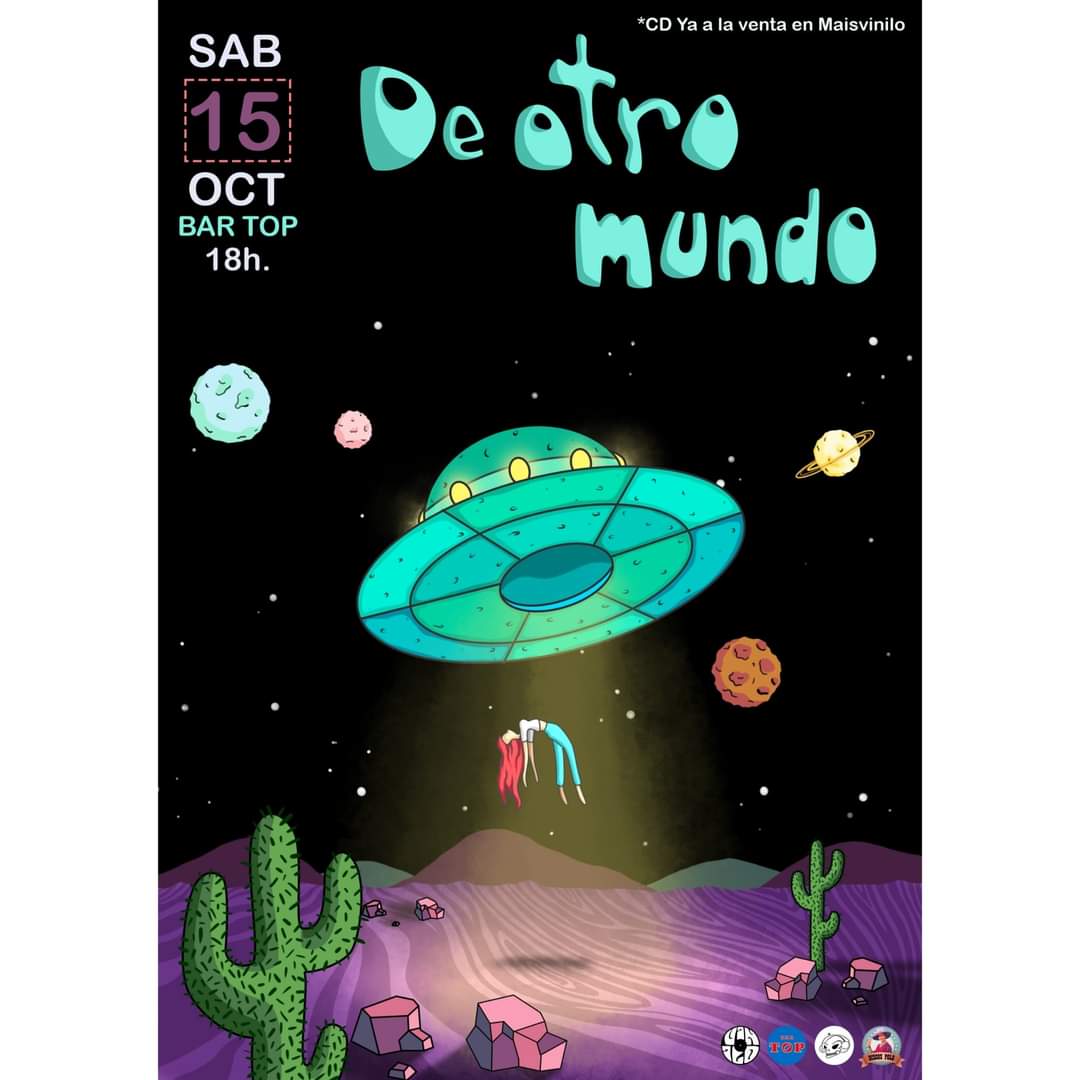 jarolastra's tweet photo. Mis homies del sello español #DiscosPolo está por lanzar el álbum #DeOtroMundo con música de todo el planeta. 
De parte de México participamos con mis bros Em Cavanagh y 𝙽𝚘𝚌𝚝𝚒𝚖𝚒𝚊. Este sábado 15 de octubre es la fiesta de presentación del CD. ¡Suerte! #IndieMusic https://t.co/8RQ6yd1DIy