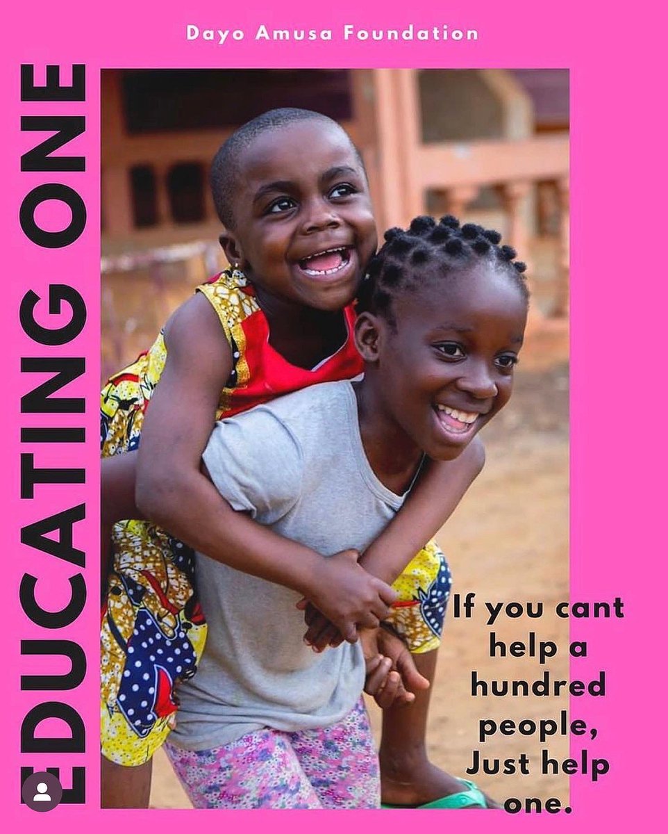 iamdayoamusa's tweet photo. Happy International Day of The Girl Child
Let stand as one and pledge our full support as we flag off #EducatingOne โ๏ธ๐
Join the movement with Dayo Amusa #dayoamusafoundation
DAYO AMUSA FOUNDATION
Acct/No:- 1434711182
AccessBank
Email dayoamusafoundation@gmail.com https://t.co/29KnLTQUBs
