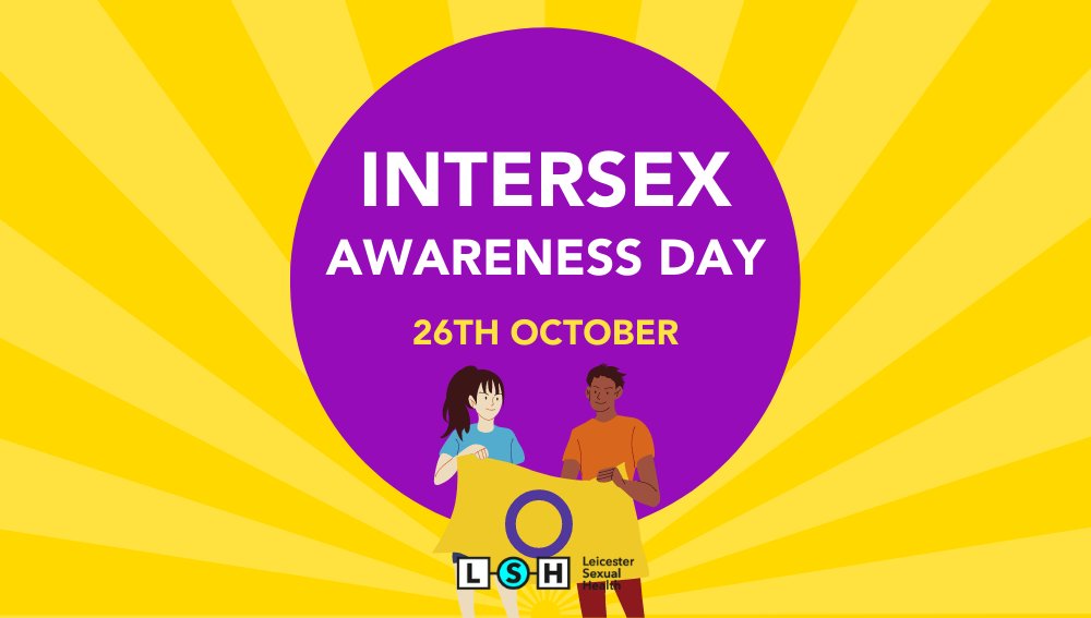 Happy #IntersexAwarenessDay! 💜💛 Today is all about spreading awareness and supporting the #intersex community. For more information and support, visit the @NHSuk website ➡️ orlo.uk/1qaN0