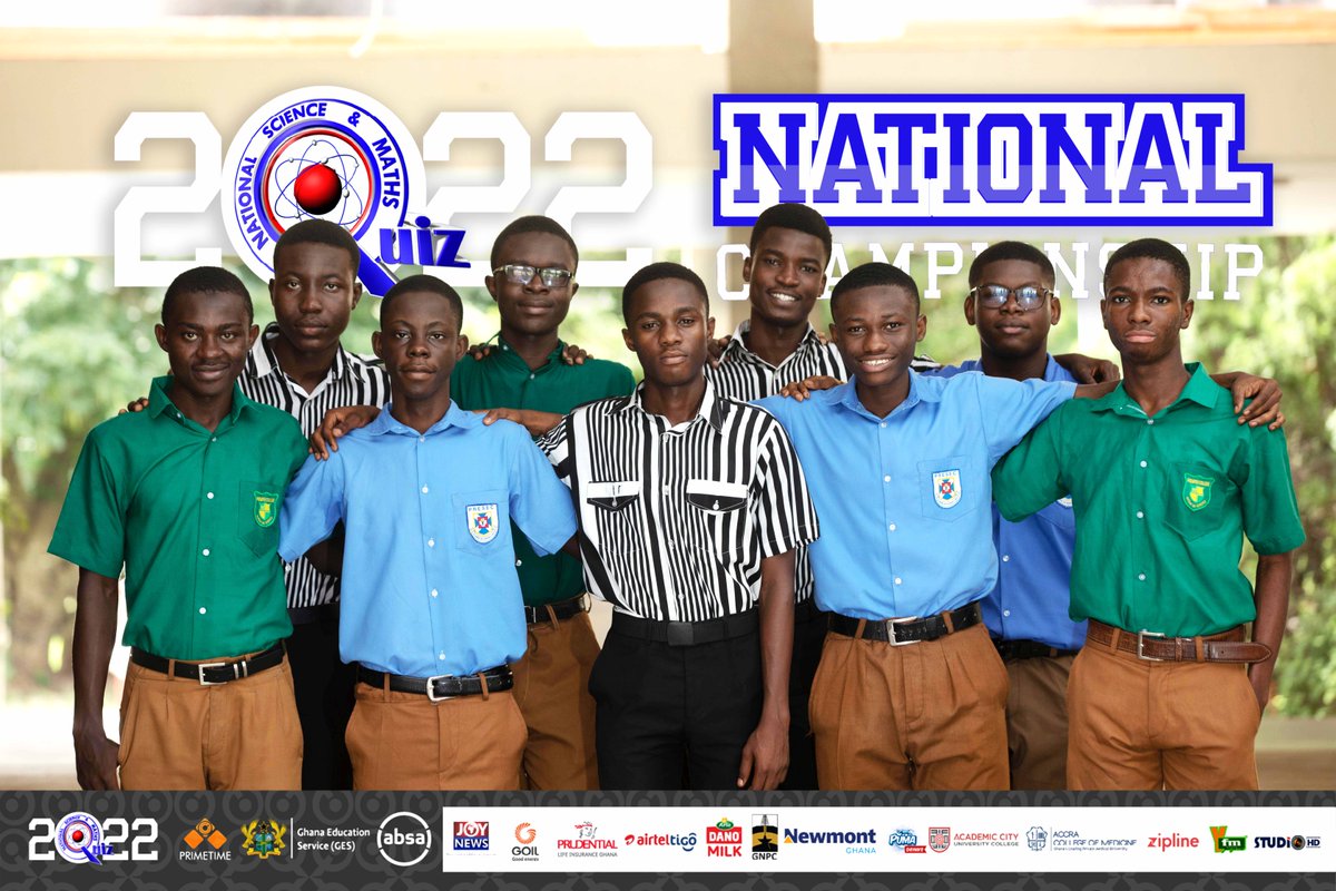 🔜The #NSMQFinal is today.

The Closing Ceremony starts at 2 pm and the Final Contest is at 3:30 pm.

You can watch via our Facebook, Twitter and Youtube pages.

#NSMQ2022 #Primetime
