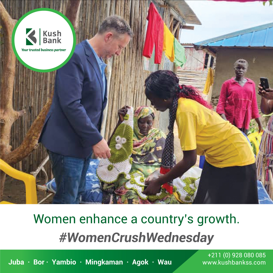 Running your women-led business? Needing to make payments across the country? Stop risking your safety by traveling with money, instead talk to #KushBankSS and let us work on a safe solution with you. Call today – 0928 080 085. 

#KushBankSS 
#YourTrustedBusinessPartner 
#WCW