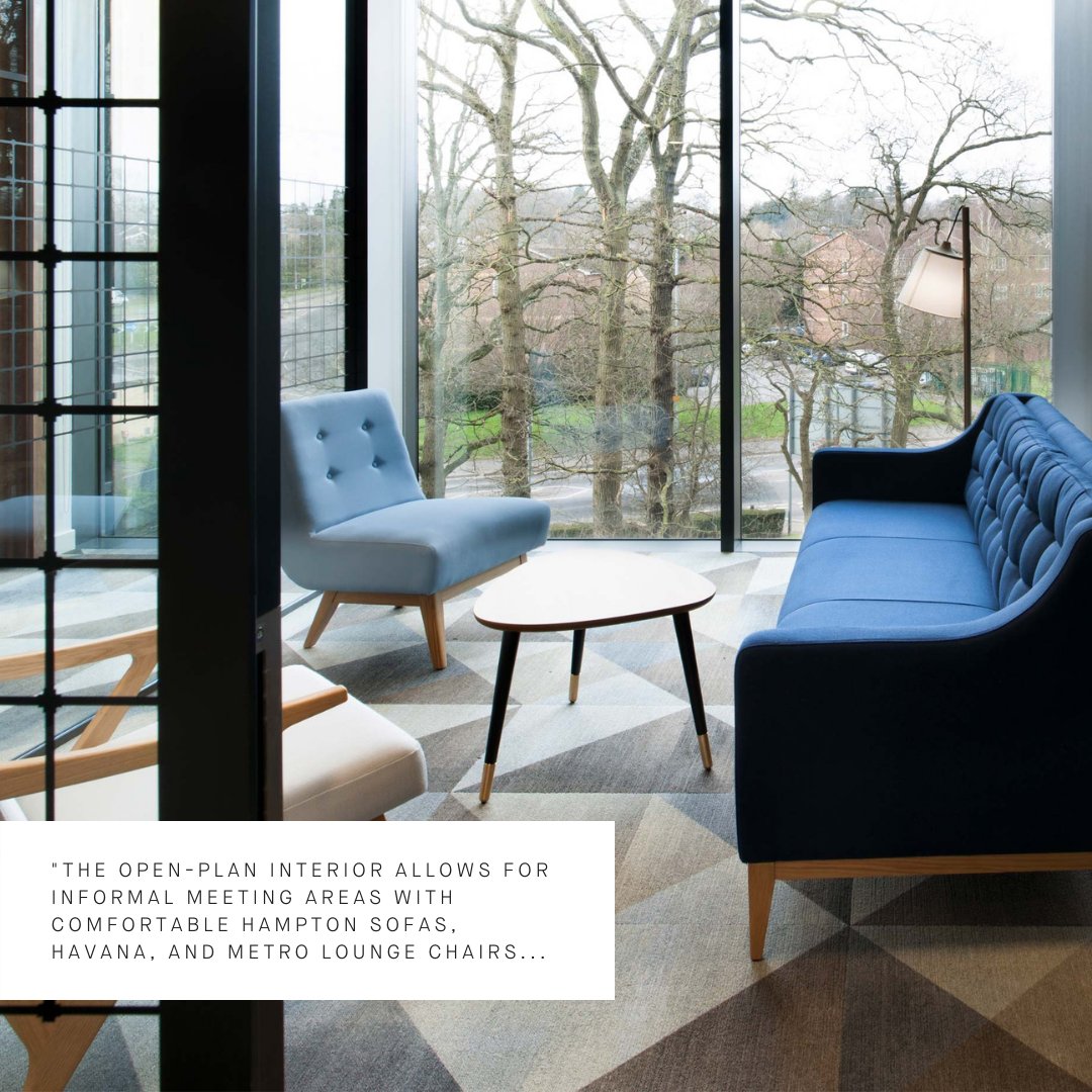 MorganSeating's tweet photo. Featuring a selection of Morgan collections, the US-based tech giant Riverbeds new offices in Bracknell support the culture of communication with a choice of settings to appeal to each individual's different work style.

Explore: https://t.co/WSPHKvefhI https://t.co/kUil49SHiu