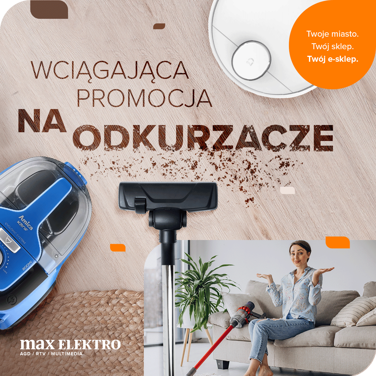 MaxElektroPL's tweet photo. 👉Wybierz model odkurzacza najlepszy dla Ciebie i uporaj z jesiennymi porządkami raz, dwa.
https://t.co/i63kFZfxo7
#odkurzacze #promocja #maxelektro https://t.co/TlgupcNZMb