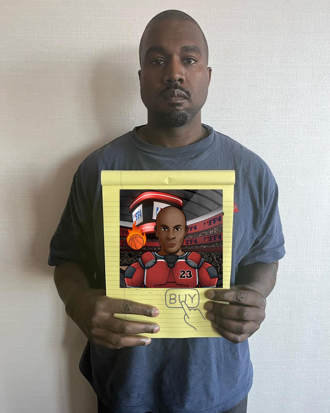 S_H_0_K_0_'s tweet photo. @FlightForce4 @MichaelJordaan @kanyewest @FlightForce4 Collab Art!!!!!
Kanye told you to do it so it must be done ✅🏆🥇
#NFTs #NFTCommuinity #NFTartists #NFTGiveaways #LikeShareSubscribe #ToTheMoon https://t.co/xcB8U397Fg