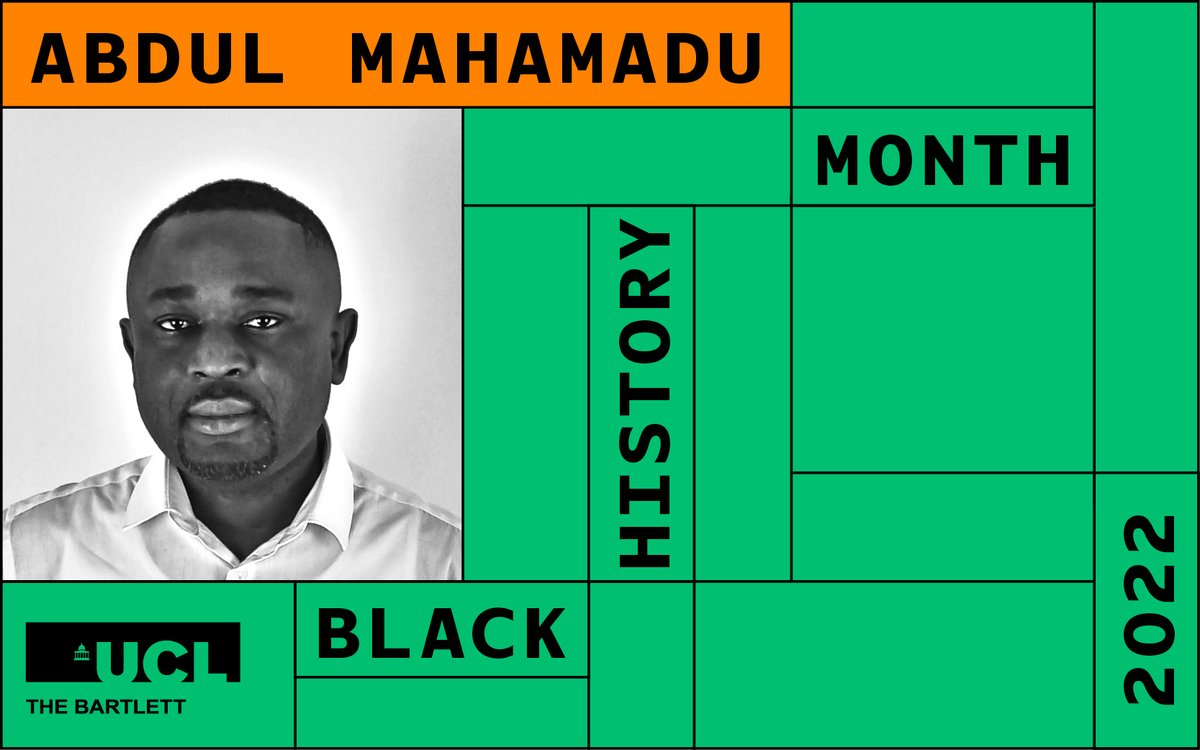 In the last of our #BlackHistoryMonth spotlight series, we interview @UCL_BSSC's Dr Abdul Mahamadu, whose work improves safety, #emissions and productivity in construction through digital technologies and industrialised techniques. ➡️ bit.ly/3yKoiFp #WeAreTheBartlett