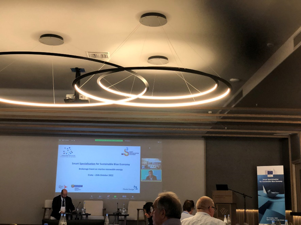 Gov4Nature's tweet photo. Yesterday took place the “Smart Specialisation for Sustainable Blue Economy” organized by DG MARE and DG REGIO, in Crete, Grece. The opportunity to talk about #bluebiotechnology, #marinerenewablenergies, #aquaculture, #fisheries, #tourism and of course #biodiversity🦪🪸🐠🌊 https://t.co/OZLQgRUTyy
