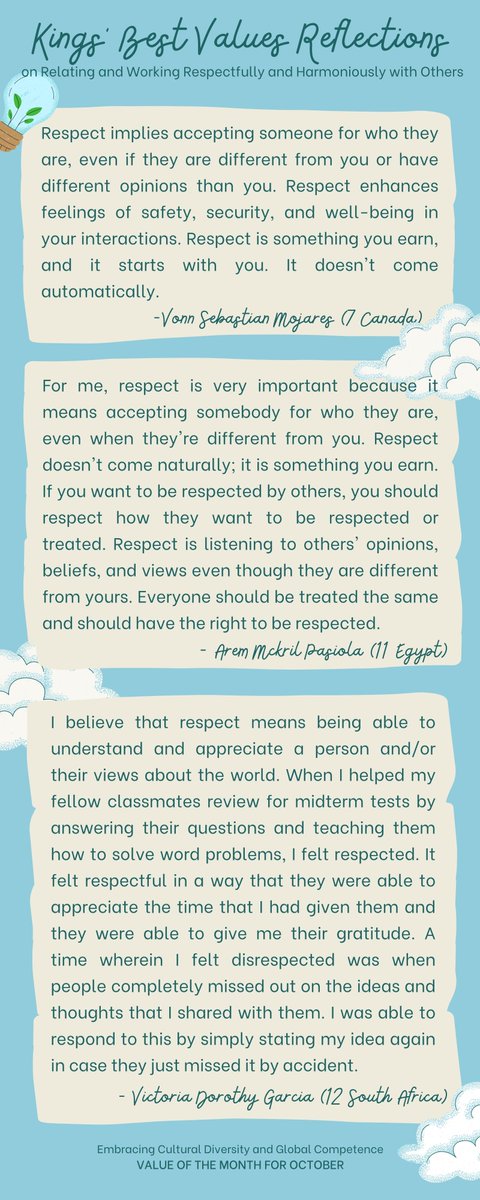 SSISMalarayat's tweet photo. For the month of October, we highlight the value of Relating and Working Respectfully and Harmoniously with Others.  
Here are some perspectives and inspirations from the Kings! 👑 https://t.co/lRFehm5sxQ