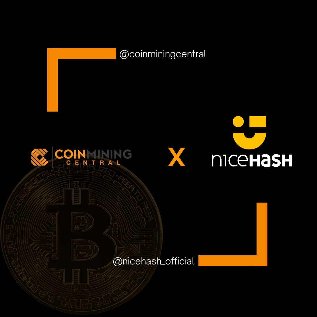 mining_central's tweet image. We are proud to announce that we are now an official partner of @nicehash_official! 🎉

This is just the beginning for many great things to come!

#Bitcoinmining #Cryptomining