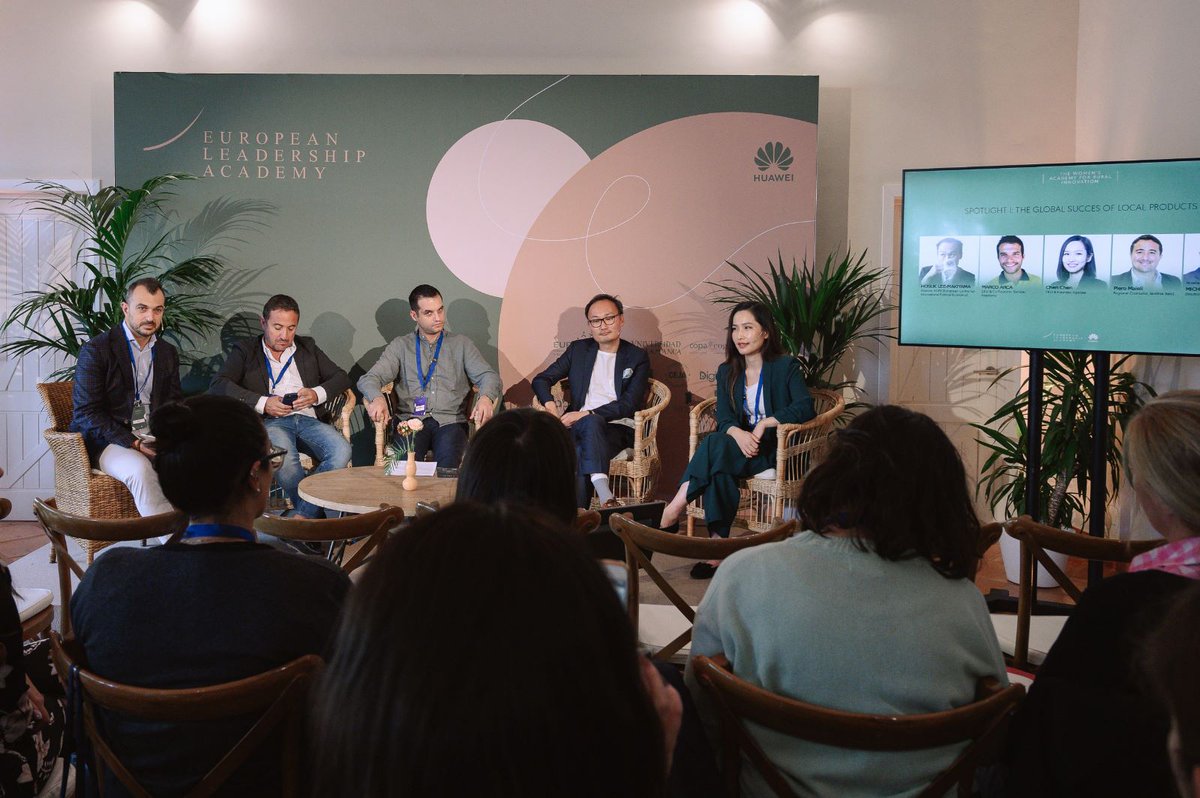 “SMEs and local products are extremely important for the EU economy,” Michele Pastore @HuaweiEU told #RuralChangeMakers while moderating yesterday's Women's Academy for Rural Innovation panel, “The Global Success of Local Products.”