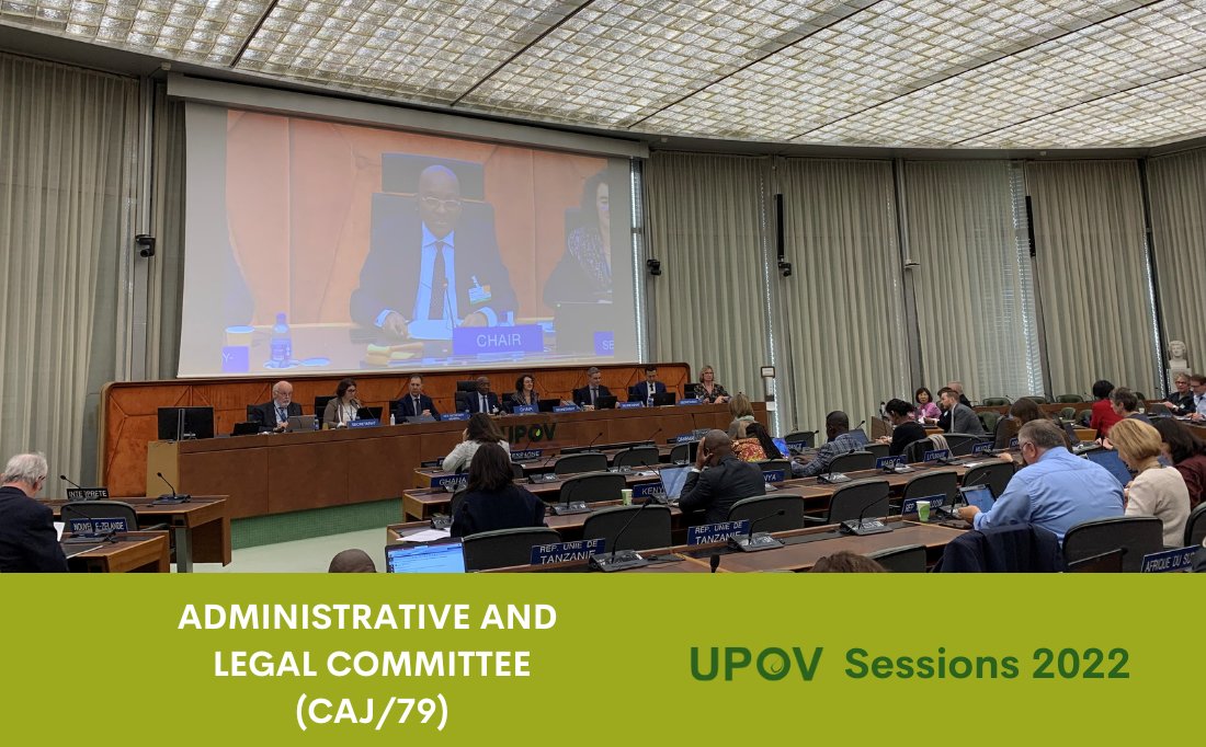 The #UPOV Administrative and Legal Committee (CAJ) meets today to discuss legal and administrative aspects of the UPOV system of #PlantVarietyProtection.

Visit our website to see the agenda ➡️ 
ow.ly/JqOz50Ll44l