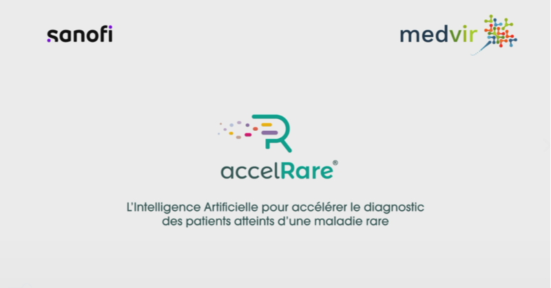 SanofiGenzymeFR's tweet photo. #AccelRare, c’est une solution d'intelligence artificielle #IA conçue pour réduire l'errance thérapeutiques de patients atteints d'une des 2️⃣7️⃣0️⃣ #maladies #rares disposant d’un traitement ou d’une prise en charge adaptée.
@sanofifr @FabOster @drLoicETIENNE