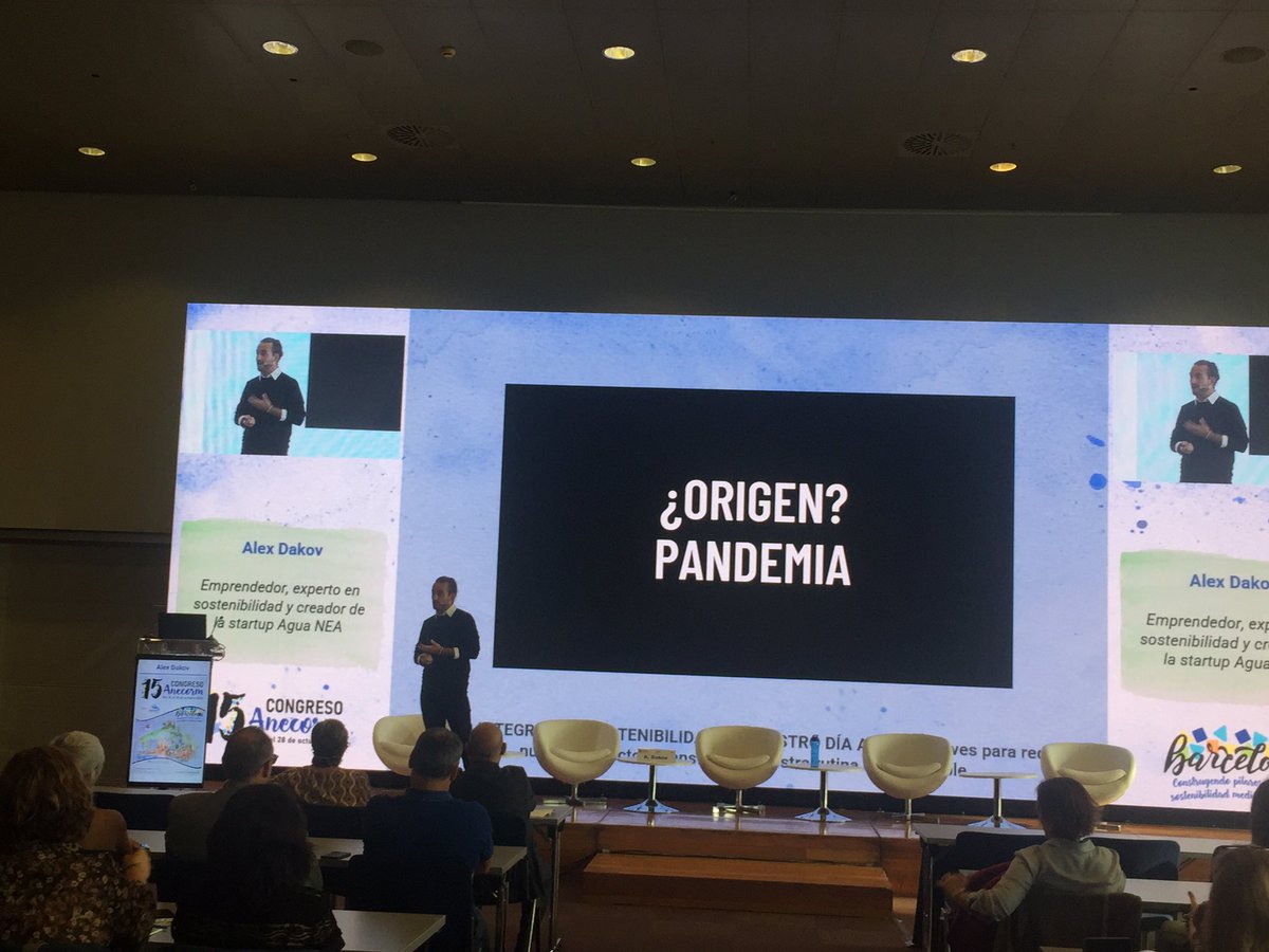 Empezamos hablando de sostenibilidad y sanidad con Alex Dakov, Conferenciante inaugural. #15anecorm