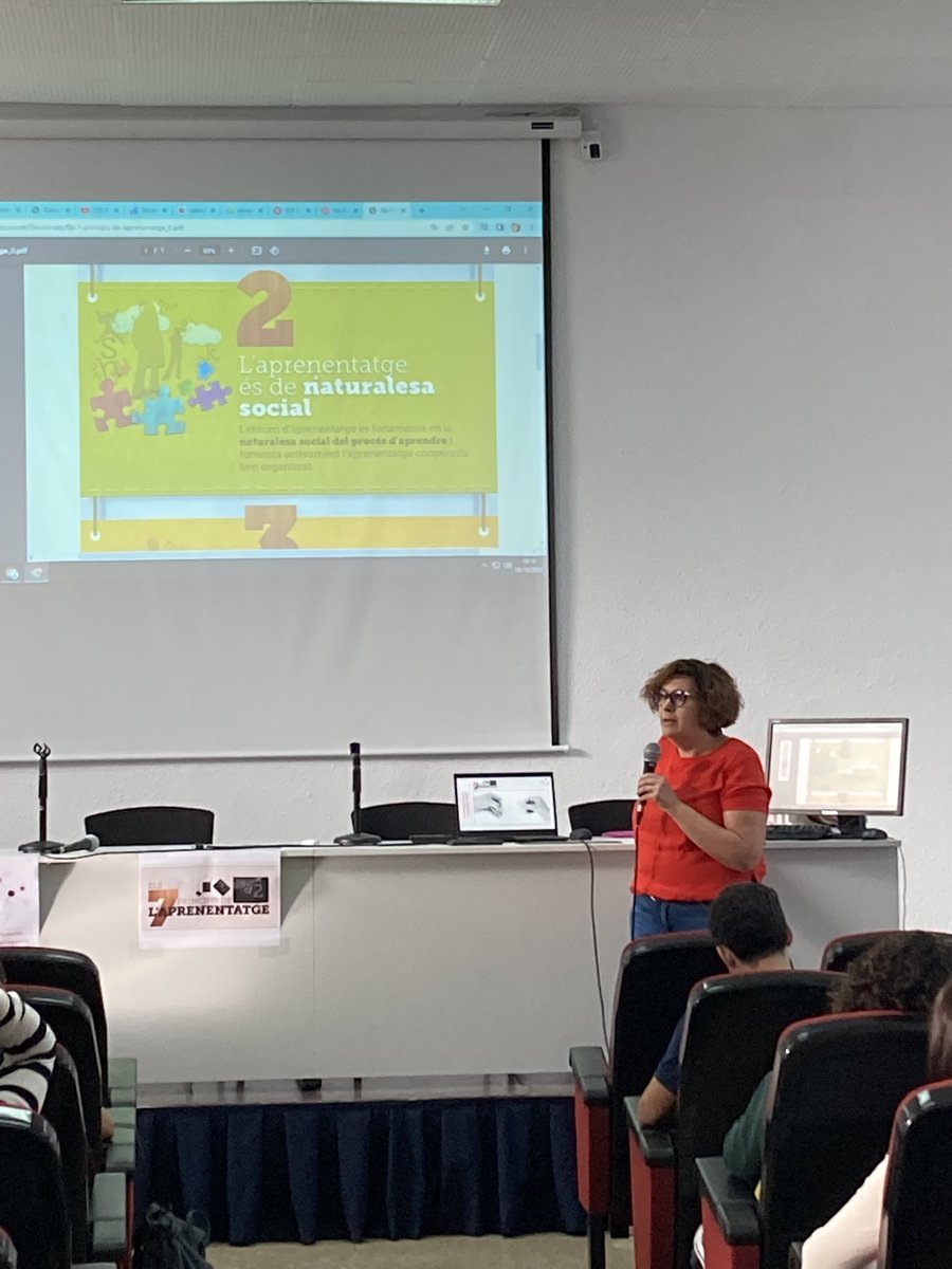 SE_BaixCamp's tweet photo. Els #7principis de l aprenentatge són la 🧭 que ha de guiar les nostres accions educatives. #compartimexperiencies #laboratori #innivacioeducativa https://t.co/GOBYql8ZWH