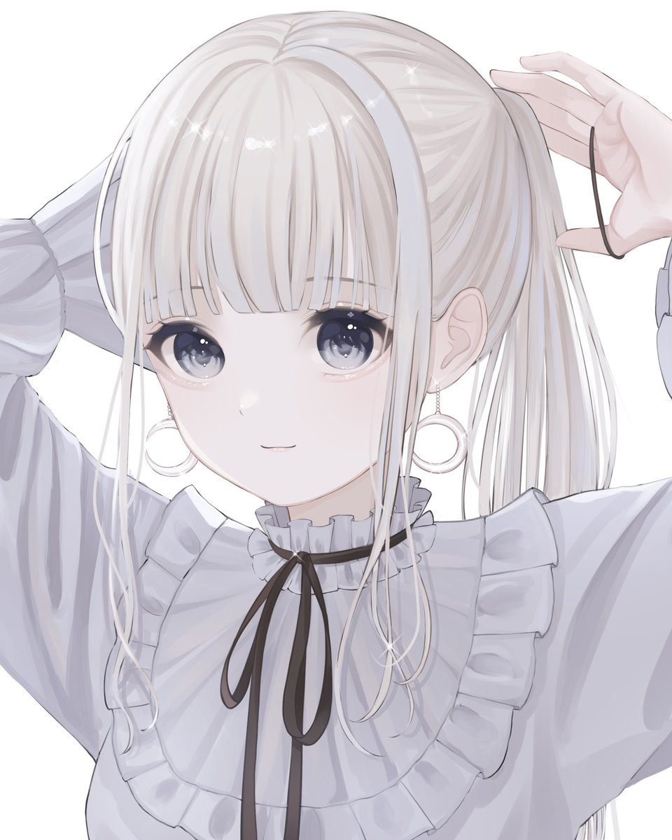 _nun_02's tweet photo. ポニーテール☁️ https://t.co/mSC6x7EJsR