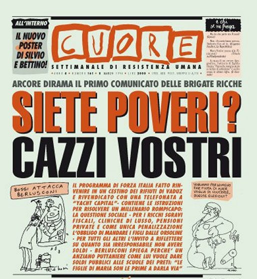 Chissà perché mi viene in mente <a href="/CUOREresistenza/">CUOREresistenzaumana</a> #Cuore, settimanale di resistenza umana.