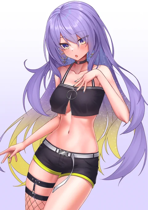 Moona x トワ様服交換して着る差分 