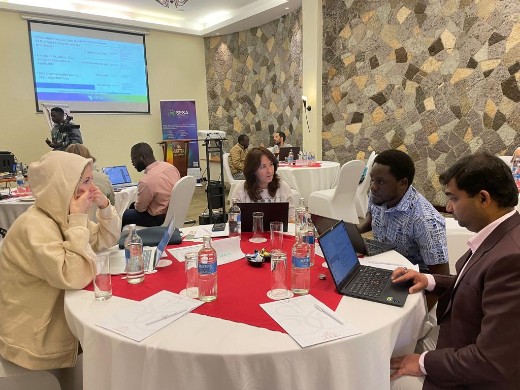 sesa_project's tweet photo. Today is the second day of the @sesa_project General Assembly, taking place in Nairobi, 🇰🇪 Kenya.

Topics that will be discussed is how to effectively work together, the role of the #replication countries in the project and how to #engage with SESA’s target stakeholders. https://t.co/ZE3dXADmLU